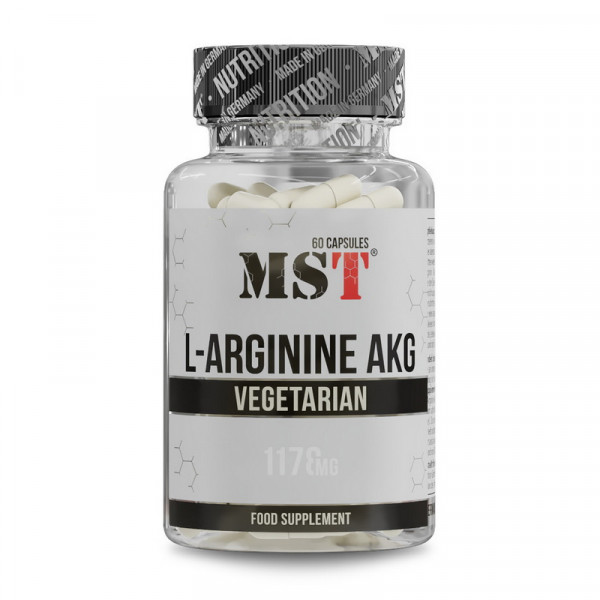 L-Arginine AKG 1178 mg (60 caps) MST