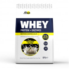 Whey Protein + Enzymes (900 g, pistachio filling)