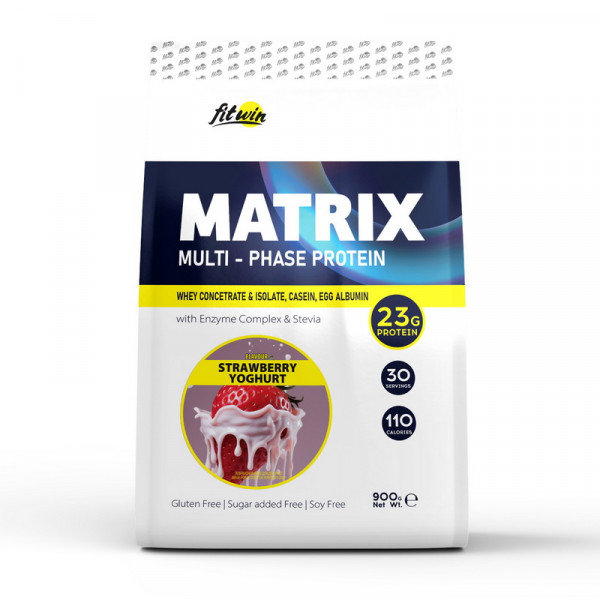 FitWin Matrix Multi-Phase Protein (порушено цілісність упаковки) (900 g, pistachio filling)