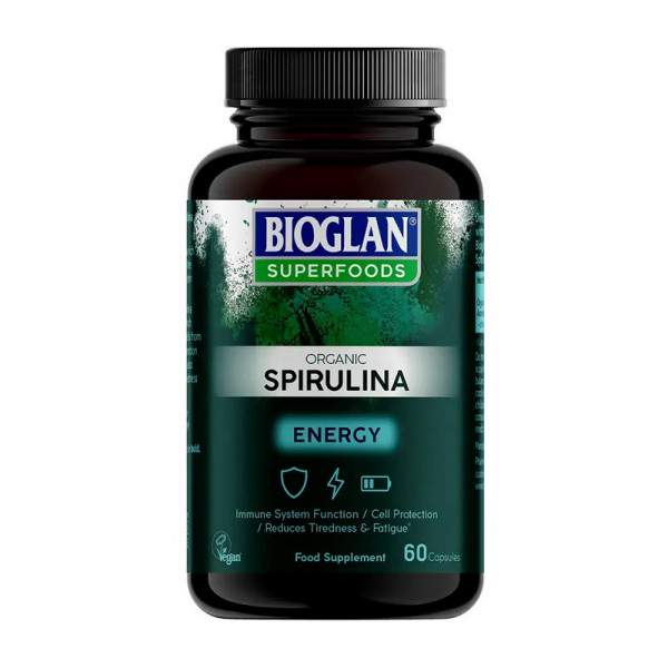 Organic Spirulina (60 caps)