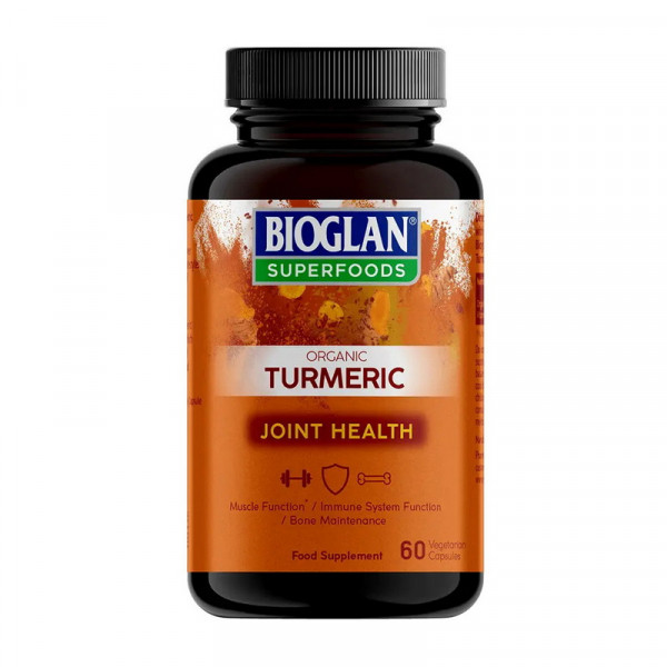 Organic Turmeric (60 veg caps) Bioglan