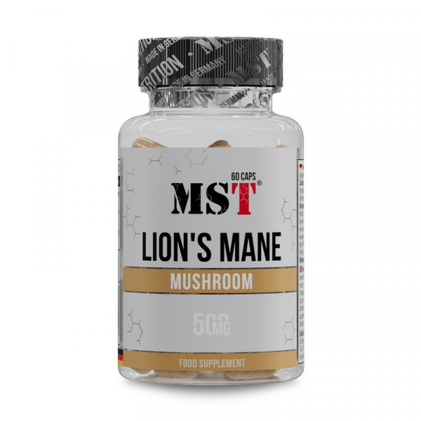 MST Lion's Mane Mushroom 500 mg (лопнула капсула) (60 caps)