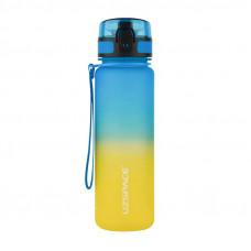 Uzspace Tamish Frosted Waterbottle 3026 (500 ml, blue/yellow)