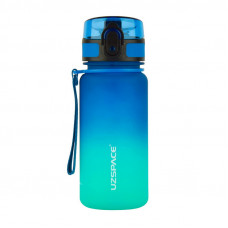 Uzspace Frosted Gradient Waterbottle 3034 (350 ml, blue/green)