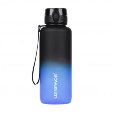 Uzspace Frosted Gradient Waterbottle 3056 (1,5 L, black/blue)