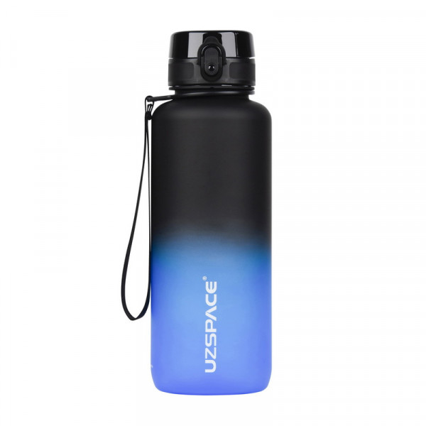 Uzspace Frosted Gradient Waterbottle 3056 (1,5 L, black/blue) UZSPACE