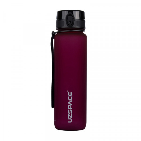 Uzspace Tamish Frosted Waterbottle 3038 (1 L, purplish red) UZSPACE