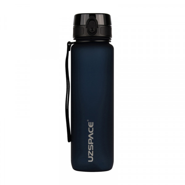 Uzspace Tamish Frosted Waterbottle 3038 (1 L, dark/blue) UZSPACE