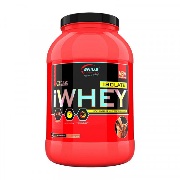 I Whey Isolate (900 g, fresh banana smothie) Genius Nutrition