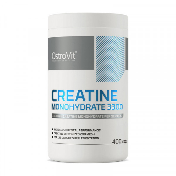 Creatine Monohydrate 3300 (400 caps) OstroVit