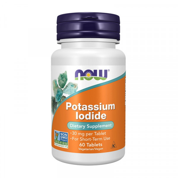 Potassium Iodide 30 mg (60 tab) NOW