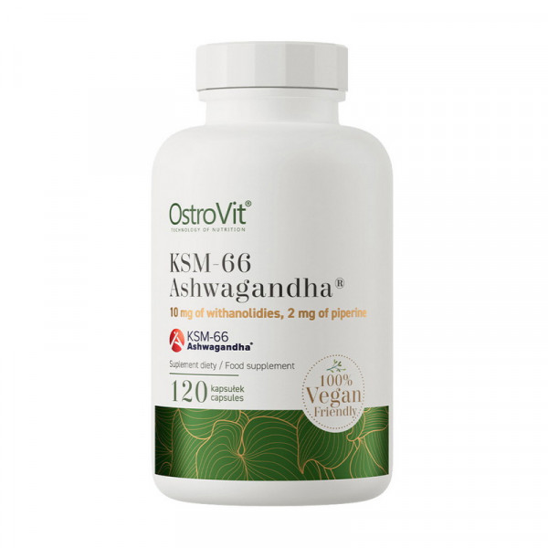 Ashwagandha KSM-66 (120 caps) OstroVit