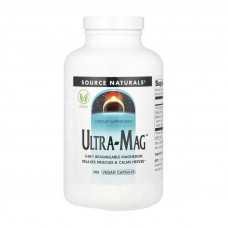 Source Naturals Ultra-Mag (відкрита банка, пошкоджена заводська етикетка) (360 veg caps)