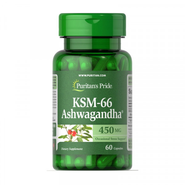 KSM-66 Ashwagandha 450 mg (60 caps)