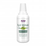 NOW Xyli White Mounthwash (473 ml, refreshmint)