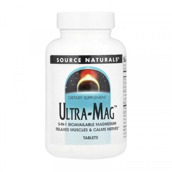 Source Naturals Ultra-Mag (відкрита банка) (30 tab)