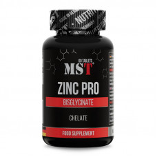 MST Zinc Pro Bisglycinate Chelate (60 tab)