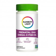 Rainbow Light Prenatal DHA Omega-3 Fish Oil (60 sgels)