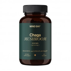 Mind Shi Chaga Mushroom 1000 mg (60 veg caps)