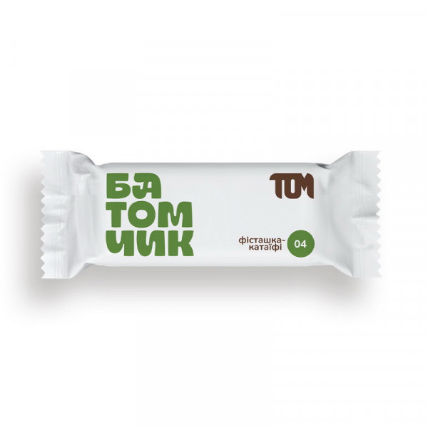 TOM peanut butter Батомчик фісташка-катаїфі (45 g)