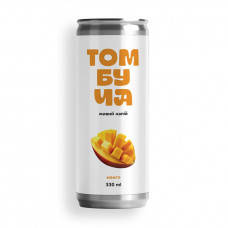 TOM peanut butter Томбуча (вм'ятина на банці) (330 ml, манго)