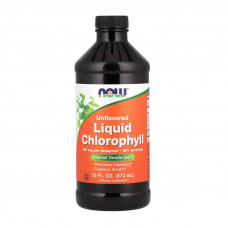NOW Liquid Chlorophyll (плями на пляшці,зірвана пломба) (473 ml, unflavored)