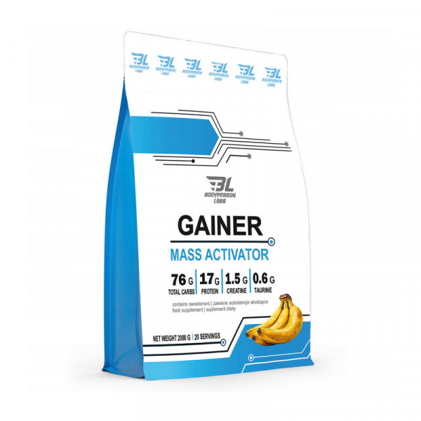 Bodyperson Labs Gainer Mass Activator (2 kg, banana)