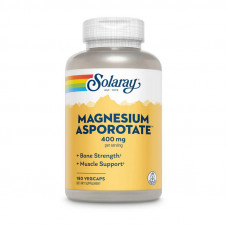 Solaray Magnesium Asporotate 400 mg (180 veg caps)