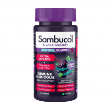 Sambucol Black Elderberry Immune & Mucous (30 gummies)