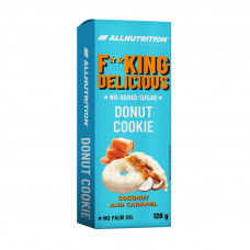 All Nutrition Fit King Delicious Donut Cookie (128 g, coconut and caramel)