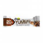 FitWin Yummy Bar No Sugar Added (55 g, chocolate & caramel)