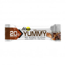 FitWin Yummy Bar No Sugar Added (55 g, chocolate & caramel)