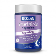 Bioglan SmartMinds Magnesium Night-Time (60 gummies, mixed berry)