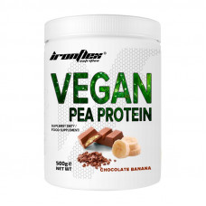 IronFlex Vegan Pea Protein (500 g, chocolate banana)
