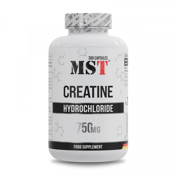 MST Creatine Hydrochloride 750 mg (300 caps)