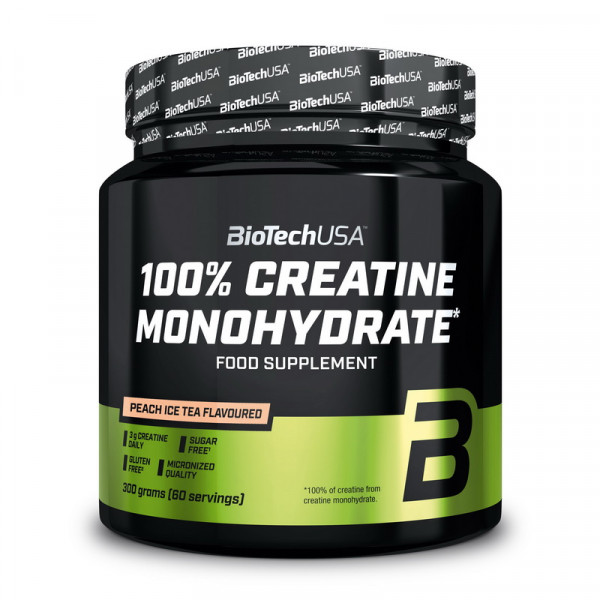 BioTech 100% Creatine Monohydrate (300 g, pineapple-mango)