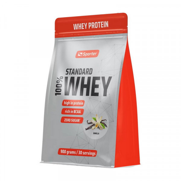 Sporter 100% Whey Standard (900 g, vanilla)