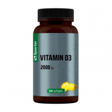 Sporter Vitamin D3 2000 IU (120 sgels)