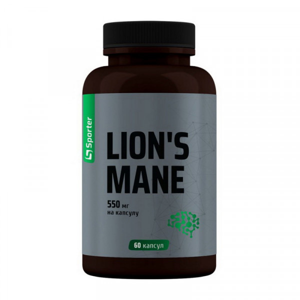 Sporter Lion`s Mane 550 mg (60 caps)