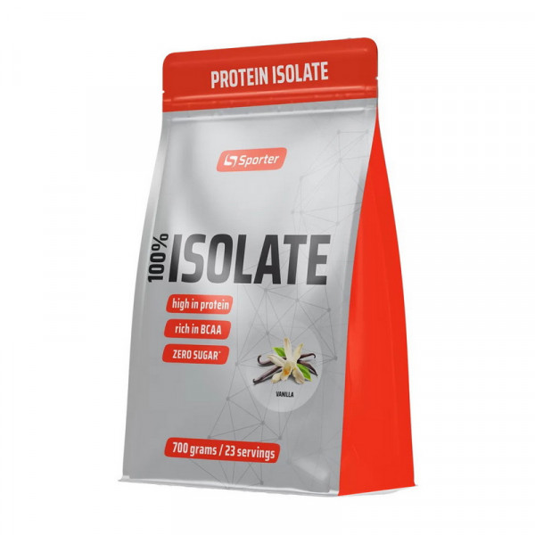 Sporter 100% Isolate (700 g, vanilla)