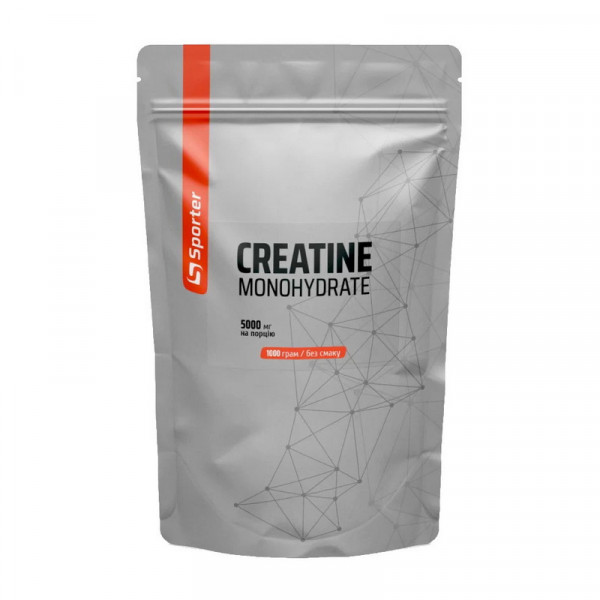 Sporter Creatine Monohydrate (1 kg, без смаку)