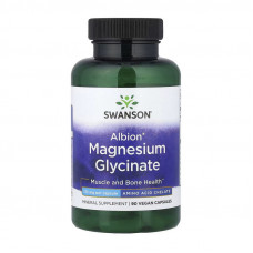Swanson Magnesium Glycinate 133 mg (90 veg caps)