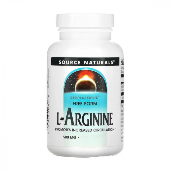 Source Naturals L-Arginine 500 mg (50 tab)