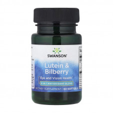 Swanson Lutein & Bilberry (60 sgels)