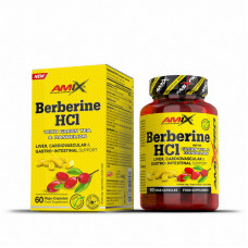 AMIX Berberine HCL with Green Tea & Dandelion (60 veg caps)