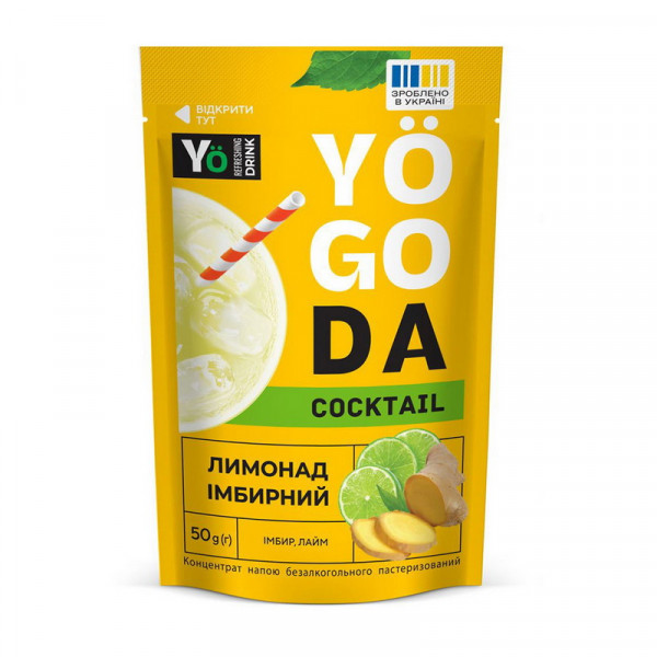 Yogoda Yogoda Cocktail (50 g, імбир, лайм)