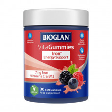 Bioglan VitaGummies Iron (30 soft gummies, mixed berry)