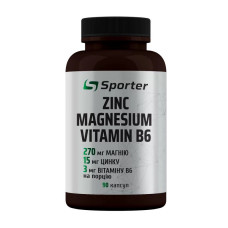 Sporter Zinc Magnesium Vitamin B6 (90 caps)