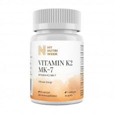 My Nutri Week Vitamin K2 MK-7 100 mcg (60 caps)