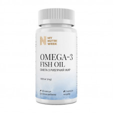 My Nutri Week Omega-3 Fish Oil 1000 mg (120 caps)